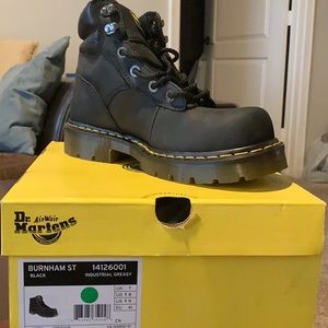 Dr Martens steel toe boots